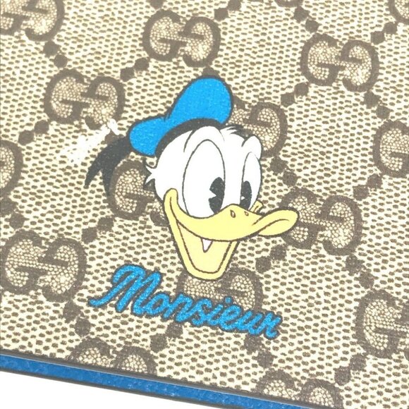 GUCCI DISNEY Donald Duck GG Supreme Note Notepad Stationery notebook Unused - Picture 9 of 14